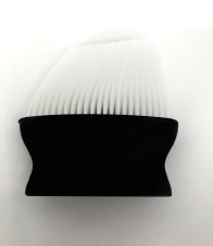 Silicone brush for shaking off hair