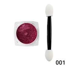 Втирка для ногтей Laser Powder Rose 001 Втирка для ногтей Laser Powder Rose 001