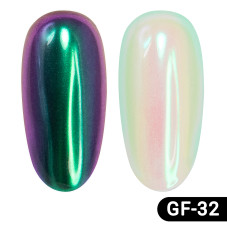 Втирка для нігтів Bar-be Aurora pigment GF-32