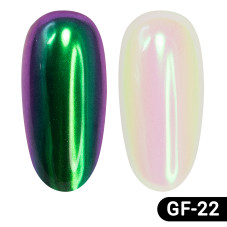 Втирка для нігтів Bar-be Aurora pigment GF-22
