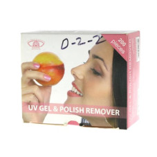 Wipes with gel nail polish remover Peach 200 pcs D2-3