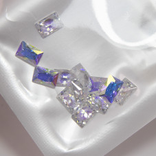 Swarovski stones rectangular large 12 PCs