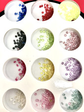 Кристал пікселі кольорові Nail Art Decoraton