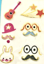 Наклейка для ногтей (Sticker) Global Fashion MZTJ258