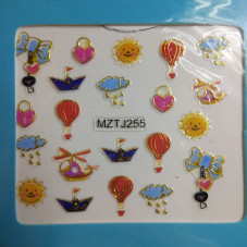 Sticker for nail art (Sticker) Global Fashion MZTJ255
