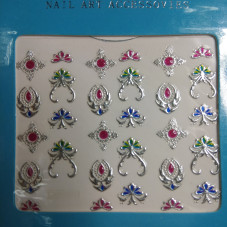 Sticker for nail art (Sticker) Global Fashion crown