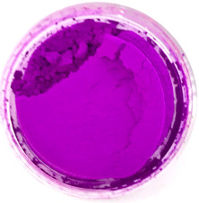 Decor for nails, pigment (purple)