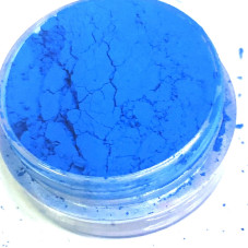 Decor for nails, pigment (blue)