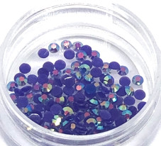 Crystal nail purple SS3
