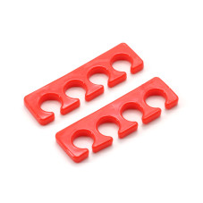 Separators for fingers silicone, red (rastopyrki) 1 piece