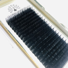 A set of strip lashes Global Fashion 13 D 0.12 mm (white)