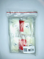 Типсы для наращивания в пакете (500 шт), разные размеры