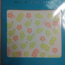 Sticker for nail art (Sticker) Global Fashion MZ-045