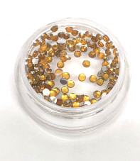 Crystal nail in Tara (gold)