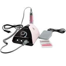 Pila electrica manichiura, ZS-711,  65W, 35000 rpm, Roz