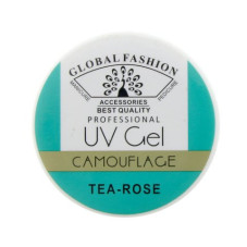 Gel UV construcție, autonivelant, Cover, 15 g, Tea Rose