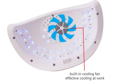 Lampă pentru unghii Led/uv 120W cu afișaj, SUN Q005