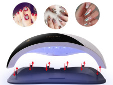 Nail lamp Led / uv 120W with display, SUN Q005