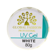 Гель Global Fashion 80 gr white Гель Global Fashion 80 gr white