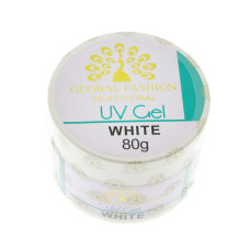 Гель Global Fashion 80 gr white Гель Global Fashion 80 gr white