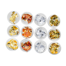 Set of foil, gilding (12 pcs.)