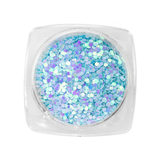 Nail decor, hexagons, set, 12 colors