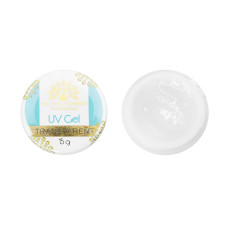 Gel UV de construcție, Global Fashion, Clear 15 g, Transparent