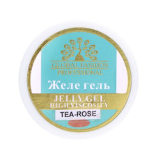 Моделирующий гель желе высокой вязкости, камуфляж, Global Fashion 15 г, Tea Rose