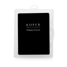 Reusable top molds with KOPER markings, arched square, 120 pcs