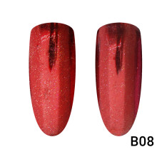 Mirror Red B08 nail polish