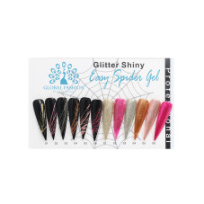 Гель павутинка Glitter Shiny, Global Fashion, 5 гр, 05