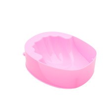 Manicure tray, light pink