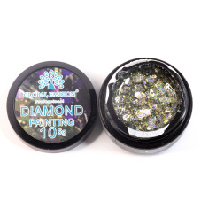 Гліттер гель Global Fashion 5 гр, New Diamond painting gel 10