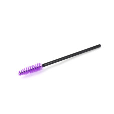 Screw-shaped straight brushes 50 pcs., Lilac