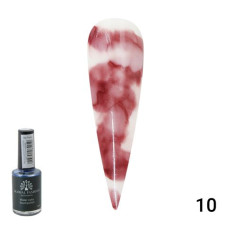 Watercolor Water color drops from Global Fashion 10-ml red 10