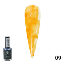 Акварельні краплі Water color від Global Fashion 10 мл orange 09