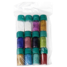 Mica for nails, fine, 12 colors