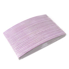 Пилочка для ногтей Global Fashion 100/180 коричневая