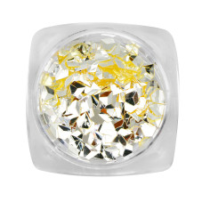 Nail decor, different shapes and colors, 12 pcs.