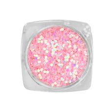 Декор для ногтей, шестигранники маленькие, 12 цветов 01 Декор для ногтей, шестигранники маленькие, 12 цветов 01