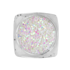 Декор для ногтей, шестигранники маленькие, 12 цветов 02 Декор для ногтей, шестигранники маленькие, 12 цветов 02