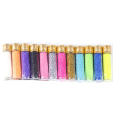 Mica for nails, 12 colors