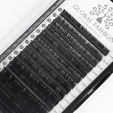 Набір стрічкових вій Global Fashion Premium Lashes мікс (8-15 мм) D 0.07