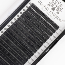 Набір стрічкових вій Global Fashion Premium Lashes мікс (8-13 мм) D 0.07