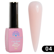 Цветная френч база для гель лака Global Fashion, Color French Base Coat 8 мл, 04