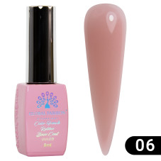 Цветная френч база для гель лака Global Fashion, Color French Base Coat 8 мл, 06