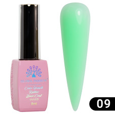 Цветная френч база для гель лака Global Fashion, Color French Base Coat 8 мл, 09