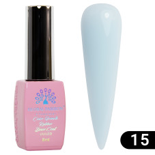 Цветная френч база для гель лака Global Fashion, Color French Base Coat 8 мл, 15