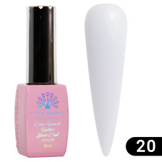 Цветная френч база для гель лака Global Fashion, Color French Base Coat 8 мл, 20