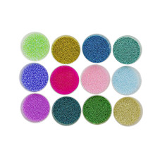 Decor for nails (broths) Global Fashion, 12 colors, different sizes